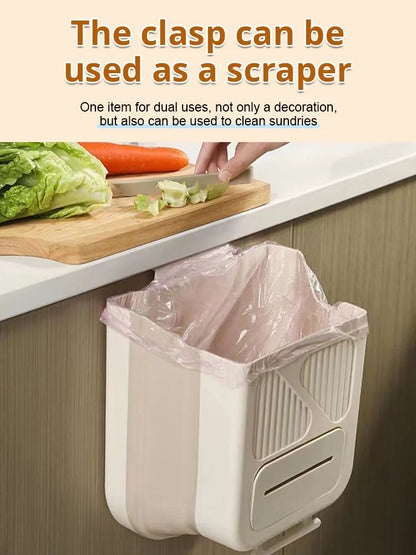 🗑️ פח אשפה תלוי מתקפל למטבח | חיסכון במקום ✨