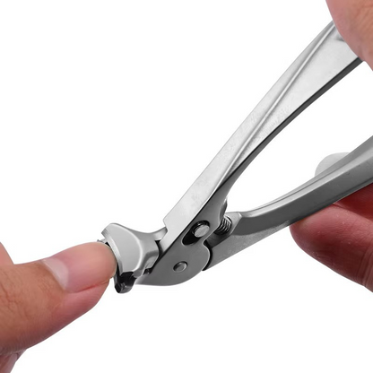 ⏳מבצע ליום האחרון 50% הנחה!!📢עיצוב מעוגל מושלם | קוצץ ציפורניים מפלדת אל-חלד | אחיזה קלה לגיל הזהב ✨