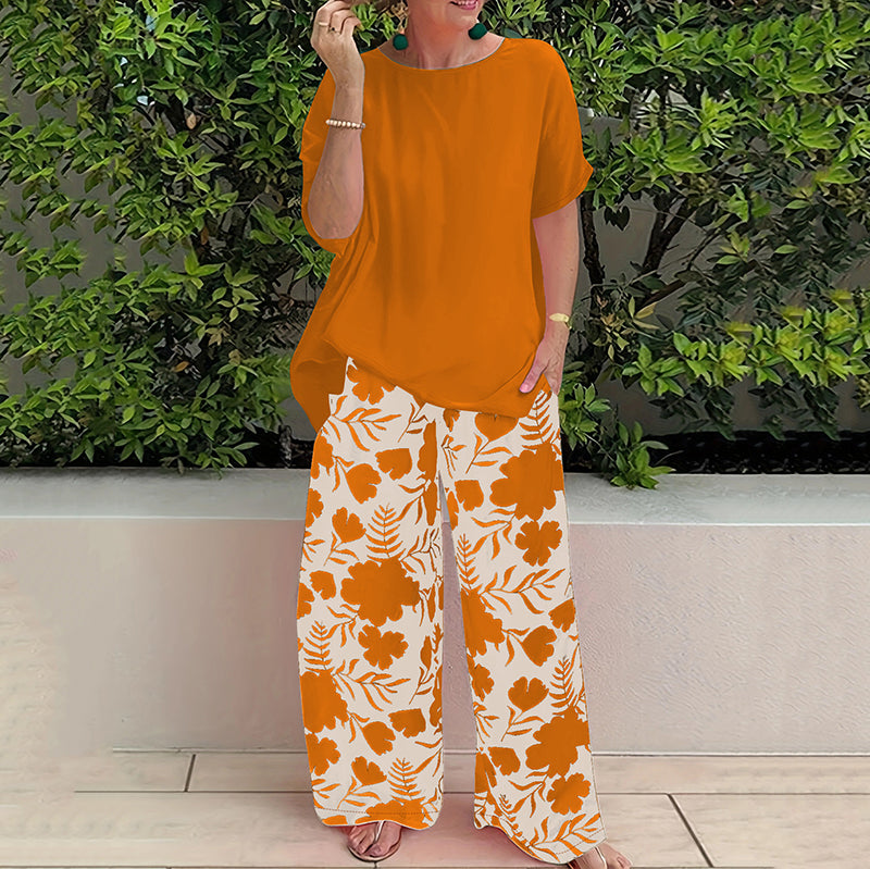 👚 🌸 חליפת קז'ואל דו-חלקית לנשים – רכה, נושמת ונוחה – מושלמת לבית, לטיולים וליום יום – סטייל קל לשילוב 🌿✨