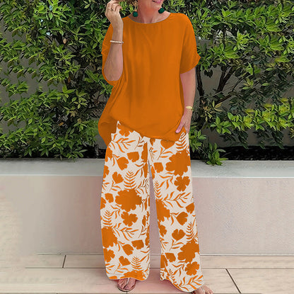 👚 🌸 חליפת קז'ואל דו-חלקית לנשים – רכה, נושמת ונוחה – מושלמת לבית, לטיולים וליום יום – סטייל קל לשילוב 🌿✨