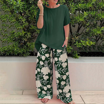 👚 🌸 חליפת קז'ואל דו-חלקית לנשים – רכה, נושמת ונוחה – מושלמת לבית, לטיולים וליום יום – סטייל קל לשילוב 🌿✨