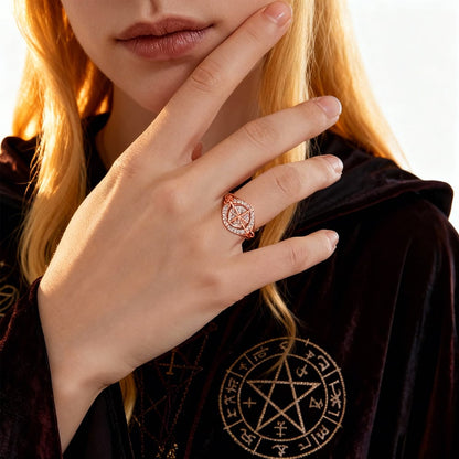 🔮✨New Arrival ✨💖Valentine's DayHot Sale 60% OFF✨💍Handmade Witch's Return-Knot Protection Ring💞Protect Your Loved Ones