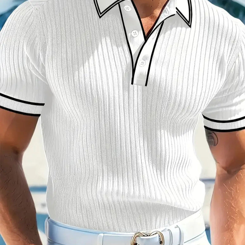 👕✨ חולצת פולו קצרה לגברים – סגנון קז'ואל ונוח 🔥