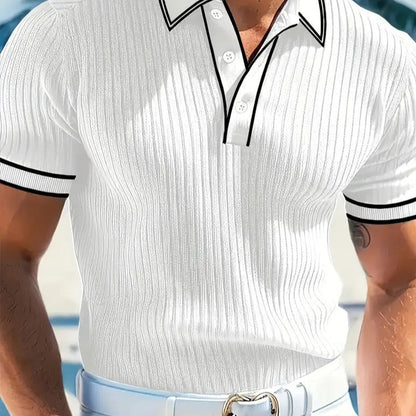 👕✨ חולצת פולו קצרה לגברים – סגנון קז'ואל ונוח 🔥