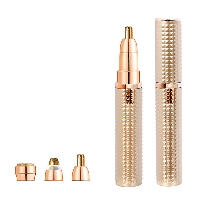 ✂️ מכונת גילוח גבות חשמלית רב-תכליתית ✨ | ראשים להחלפה | טעינת USB | משלוח חינם 🚚🔥