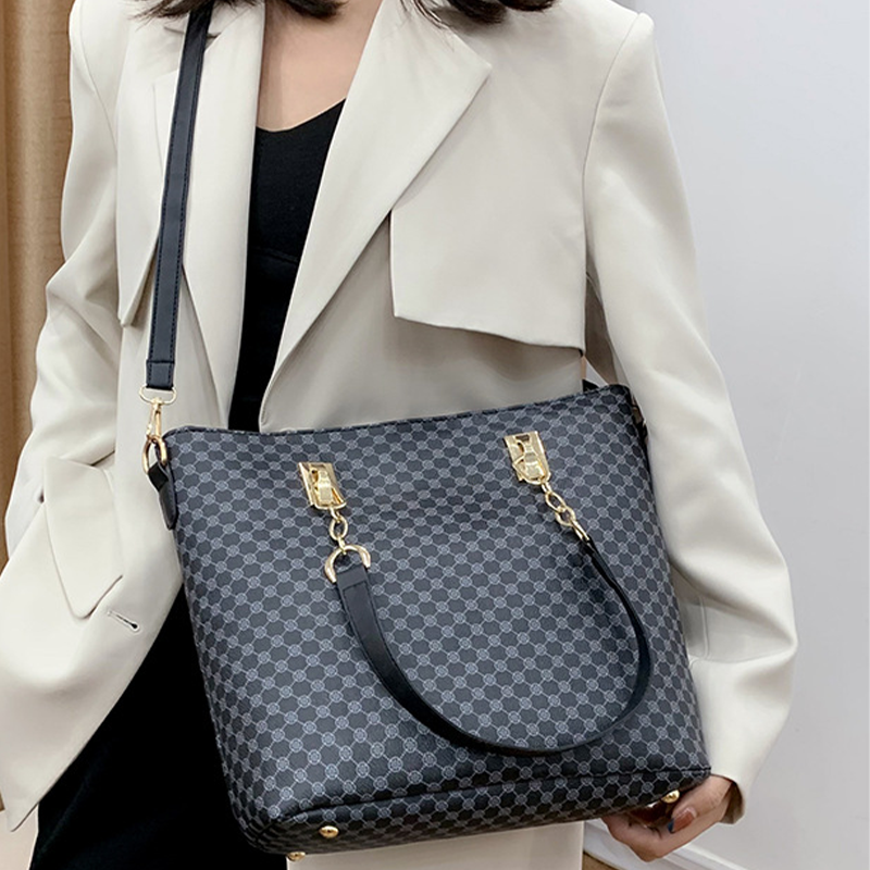 🔥52% הנחה👜 סט תיקים של 6 חלקים | ✨ עור PU איכותי · קלאסי, עמיד וקל לניקוי🎒