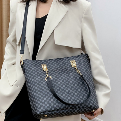🔥52% הנחה👜 סט תיקים של 6 חלקים | ✨ עור PU איכותי · קלאסי, עמיד וקל לניקוי🎒
