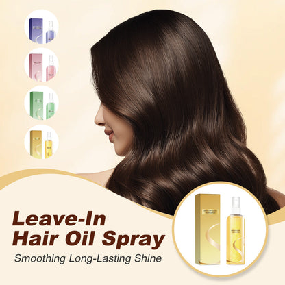 ✨💇 ספריי שמן לשיער השארת — ברק מחליק, לאורך זמן 💧🌟