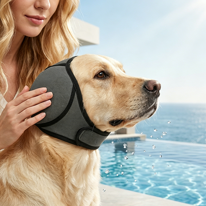 🐶🛡️ Waterproof Dog Calming Hoodie | Noise & Water Protection