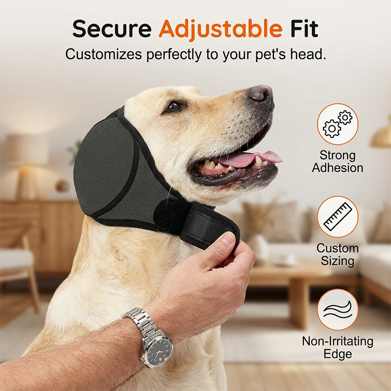 🐶🛡️ Waterproof Dog Calming Hoodie | Noise & Water Protection