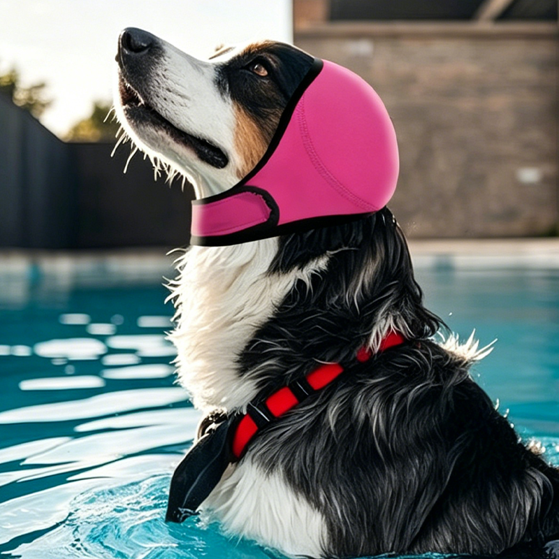 🐶🛡️ Waterproof Dog Calming Hoodie | Noise & Water Protection