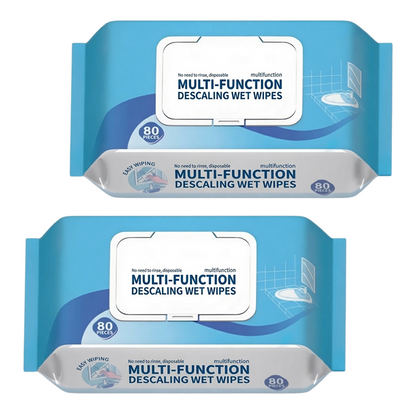 ✨🧼 מגבוני ניקוי וסילוק אבנית רב-תכליתיים לחדר האמבטיה 🚿🪥