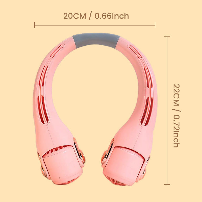🌀 50% הנחה לזמן מוגבל! 💥 מאוורר צוואר מסתובב 360° – שקט במיוחד, 3 מהירויות, ידיים חופשיות, סוללה ארוכה ✨