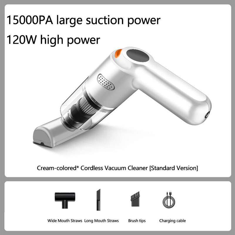🔋 שואב אבק אלחוטי עוצמתי לרכב – 10000Pa ספיגה חזקה ✨ | פילטר HEPA נשלף 🚗