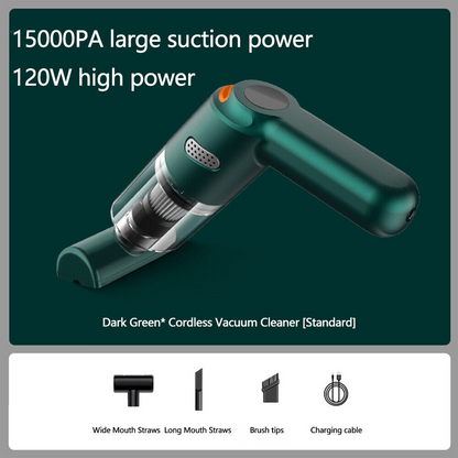 🔋 שואב אבק אלחוטי עוצמתי לרכב – 10000Pa ספיגה חזקה ✨ | פילטר HEPA נשלף 🚗