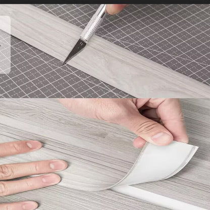 ✂️ רצועת מעבר רצפה גמישה דביקה עצמית | 🏠 מתאימה לאריחים, עץ, למינציה ובטון | 🎨 11 צבעים | חיתוך לאורך הרצוי