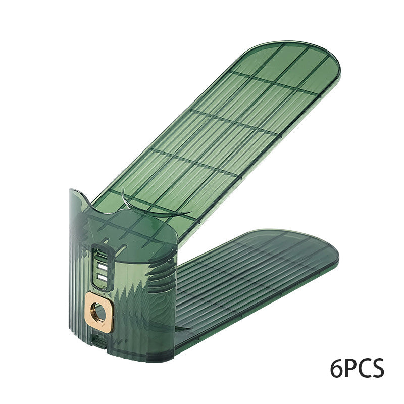 👟 Adjustable Double-Decker Shoe Organizer | Space-Saving Shoe Stacker 👠