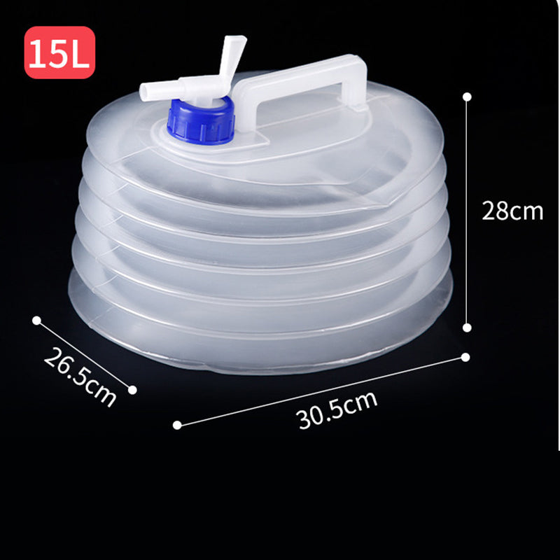 💧 מיכל מים מתקפל נטול BPA – פלסטיק כשר למזון, נטול ריח, עמיד | מושלם לשתייה, בישול וטיולים 🏕️