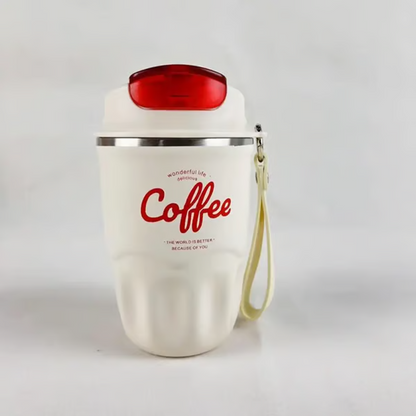 ☕ כוס קפה מבודדת מנירוסטה | בקבוק תרמי 360 מ"ל 🌡️