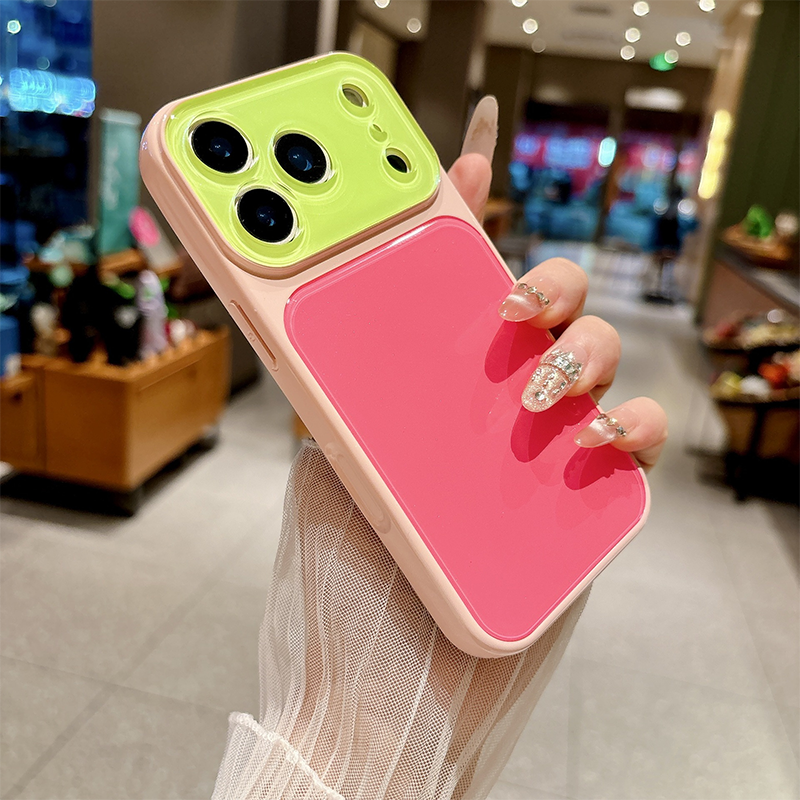 📱 כיסוי אקרילי לאייפון | צבעי דופמין שופעים ✨ | הגנה מעולה בסגנון 🌈