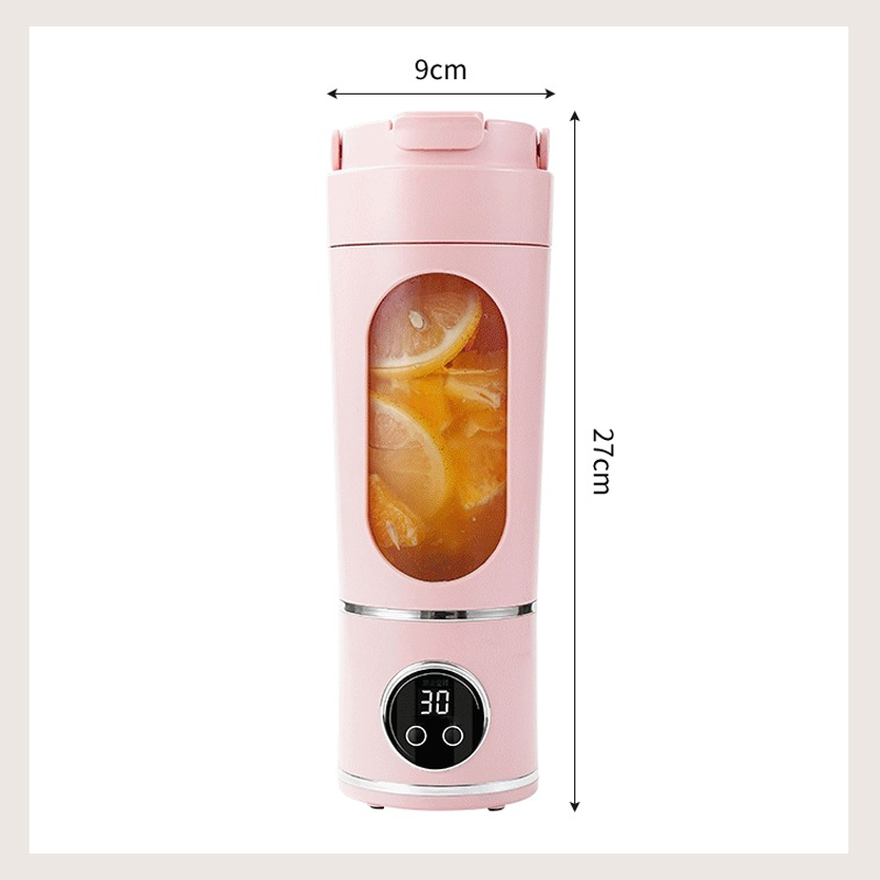 🍋 בלנדר נייד נטען USB | הופך לכוס שתייה ✨ | 700מל קל לניקוי 🌀