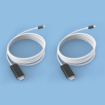 🎮 כבל מתאם USB-C ל-HDMI ל-Nintendo Switch | טעינת PD 100W ✨ | אורך 2 מטר 🔌