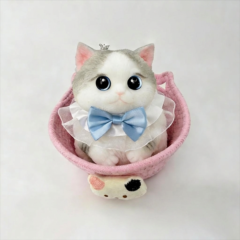 🐹 🐱 Squishy Cat Plush Toy – Soft Slow-Rebound Stress Relief Companion