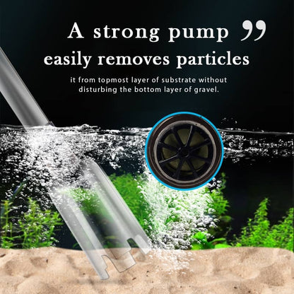 🐠 LIMITED-TIME 50% OFF! 🧹Electric Aquarium Gravel Cleaner—battery-operated, adjustable length, and easy to use—suitable for all aquariums 🐟