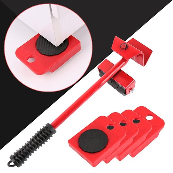 📢📢40%  OFF !! ⏰ Furniture Moving System — Lift & Slide, 360° Rotation 🏠