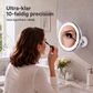⏳🔥LIMITED-TIME 50% OFF! ⏰💄10x Magnifying Makeup Mirror with LED Light and Suction Cup – Perfect for Flawless Makeup and Skincare 🔍✨