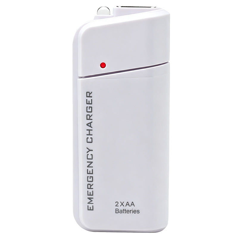 🔋 50% OFF – AA Battery Emergency Phone Charger | Pocket Power Bank with LED Flashlight charm-cart