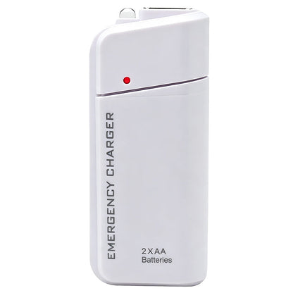 🔋 50% OFF – AA Battery Emergency Phone Charger | Pocket Power Bank with LED Flashlight charm-cart