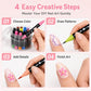 🎨24‑Colors Dual‑Ended Nail Art Pens‑DIY Manicure Drawing Set🎁