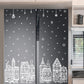 🎁🎄Up to 50% OFF Christmas Sale✨! Christmas Village Window & Wall Sticker Set (4 Sheets/78pcs) - Peel & Stick