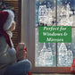 🎁🎄Up to 50% OFF Christmas Sale✨! Christmas Village Window & Wall Sticker Set (4 Sheets/78pcs) - Peel & Stick