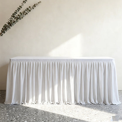 🎁2026 New Arrivals 50% OFF💥Pleated Table Skirt for Events🌹