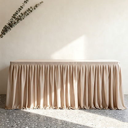 🎁2026 New Arrivals 50% OFF💥Pleated Table Skirt for Events🌹