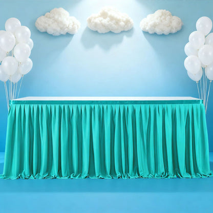 🎁2026 New Arrivals 50% OFF💥Pleated Table Skirt for Events🌹