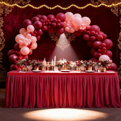 🎁2026 New Arrivals 50% OFF💥Pleated Table Skirt for Events🌹