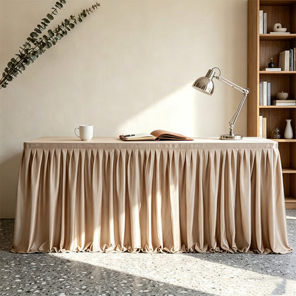 🎁2026 New Arrivals 50% OFF💥Pleated Table Skirt for Events🌹