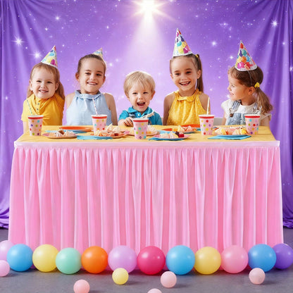 🎁2026 New Arrivals 50% OFF💥Pleated Table Skirt for Events🌹