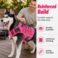 💥 Durable Oxford Fabric Dog Harness Vest – Safe, Adjustable, Comfortable 🥾✨