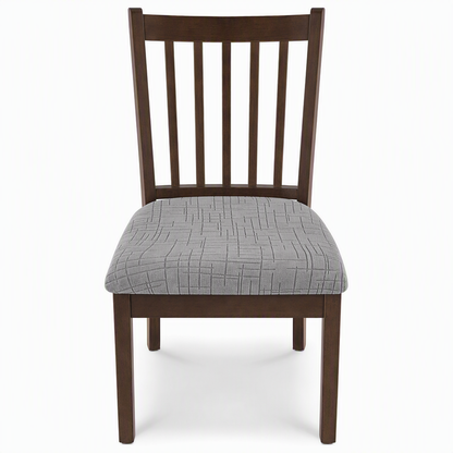 🎁 Buy 1 Get 1 Free! 🪑 Stretch Dining Chair Seat Cover – Strapless Elastic Slipcover with Elegant Textured Pattern for Home Dining Room