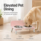 ⏰ Elevated Detachable Pet Double Bowls – Convenient & Pet-Friendly 🐾🥣