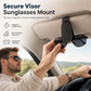 ✨ Car Sunglasses Holder 🕶️ Double clip & ticket card mount