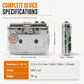 Transparent Portable Cassette Player Walkman and Tape to MP3 Converter with Type-C Interface