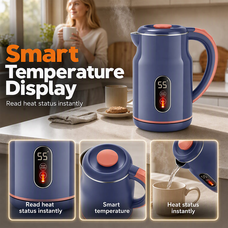 🏆 LIMITED-TIME 53% OFF! ☕ Livecheste™ Smart Electric Kettle – 3L Fast Boil with Temperature Display & Keep Warm