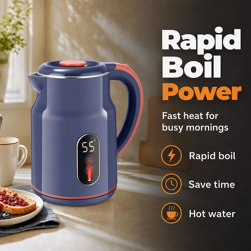 🏆 LIMITED-TIME 53% OFF! ☕ Livecheste™ Smart Electric Kettle – 3L Fast Boil with Temperature Display & Keep Warm