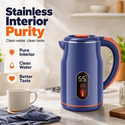 🏆 LIMITED-TIME 53% OFF! ☕ Livecheste™ Smart Electric Kettle – 3L Fast Boil with Temperature Display & Keep Warm