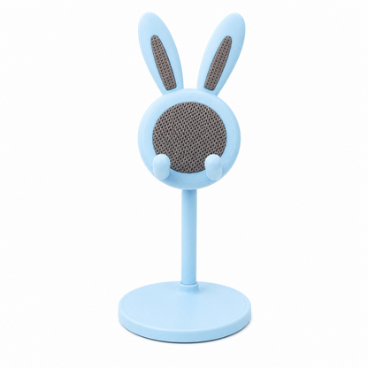 📢📢50% OFF !! ⏰Cute Bunny Aesthetic Desktop Phone Stand |Weighted Base with Anti-Scratch Silicone Pads🐰